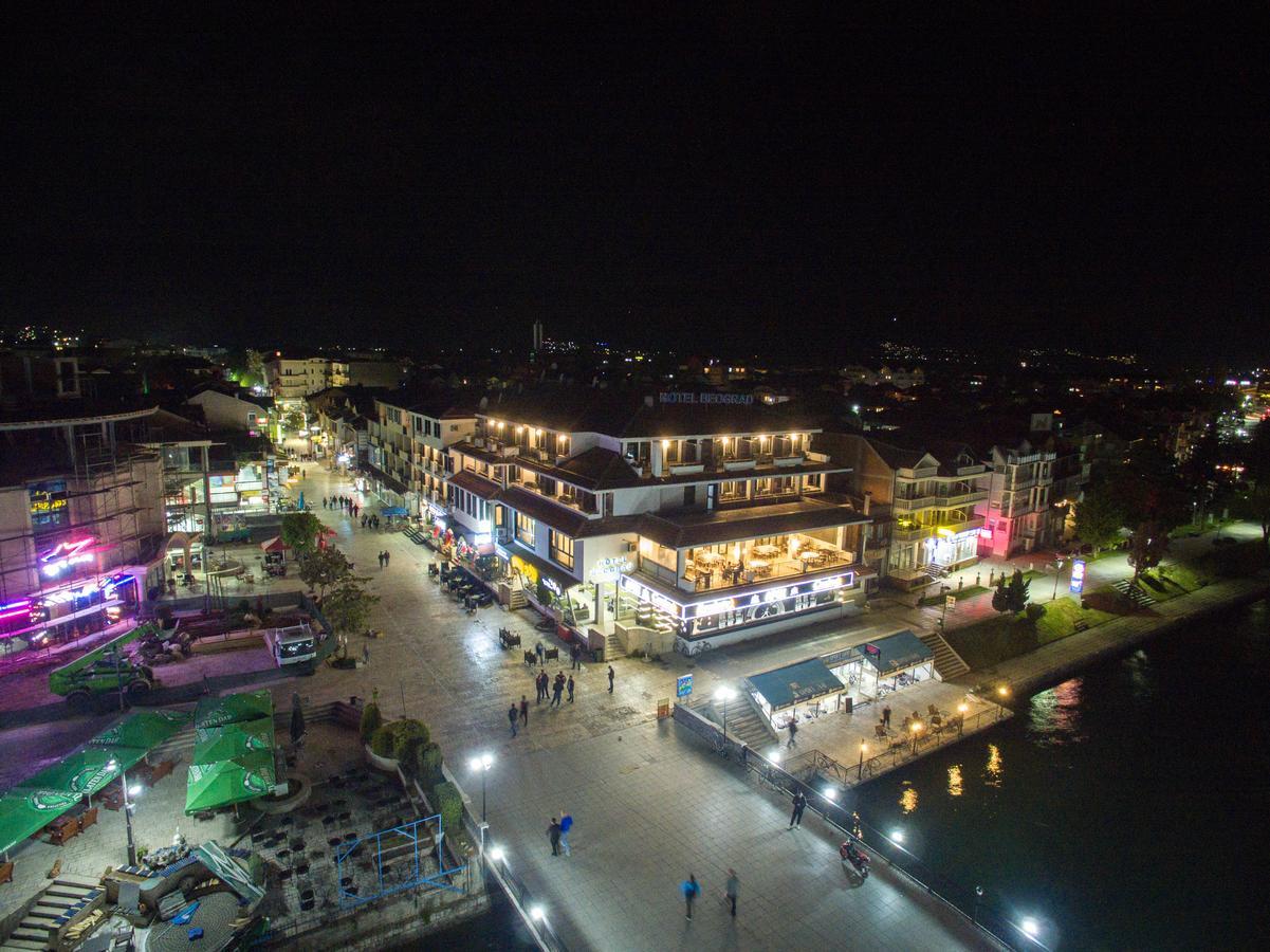 Hotel Beograd Struga Bagian luar foto